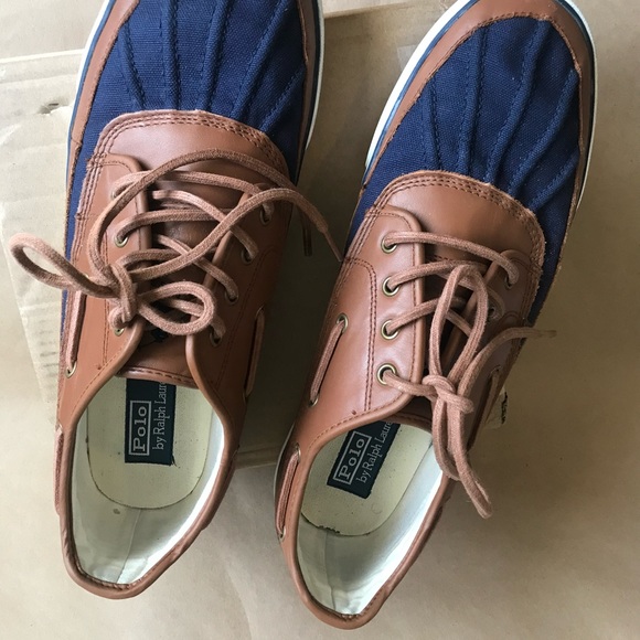 Preowned Ralph Lauren Polo Shoes PARKSTONE LOW - Picture 4 of 7
